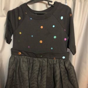 Old Navy Polka Dit Dress with Tulle skirt